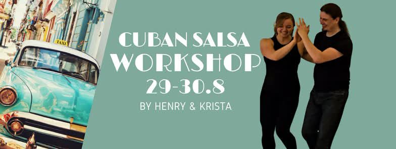 Cuban salsa workshop by Henry&Krista